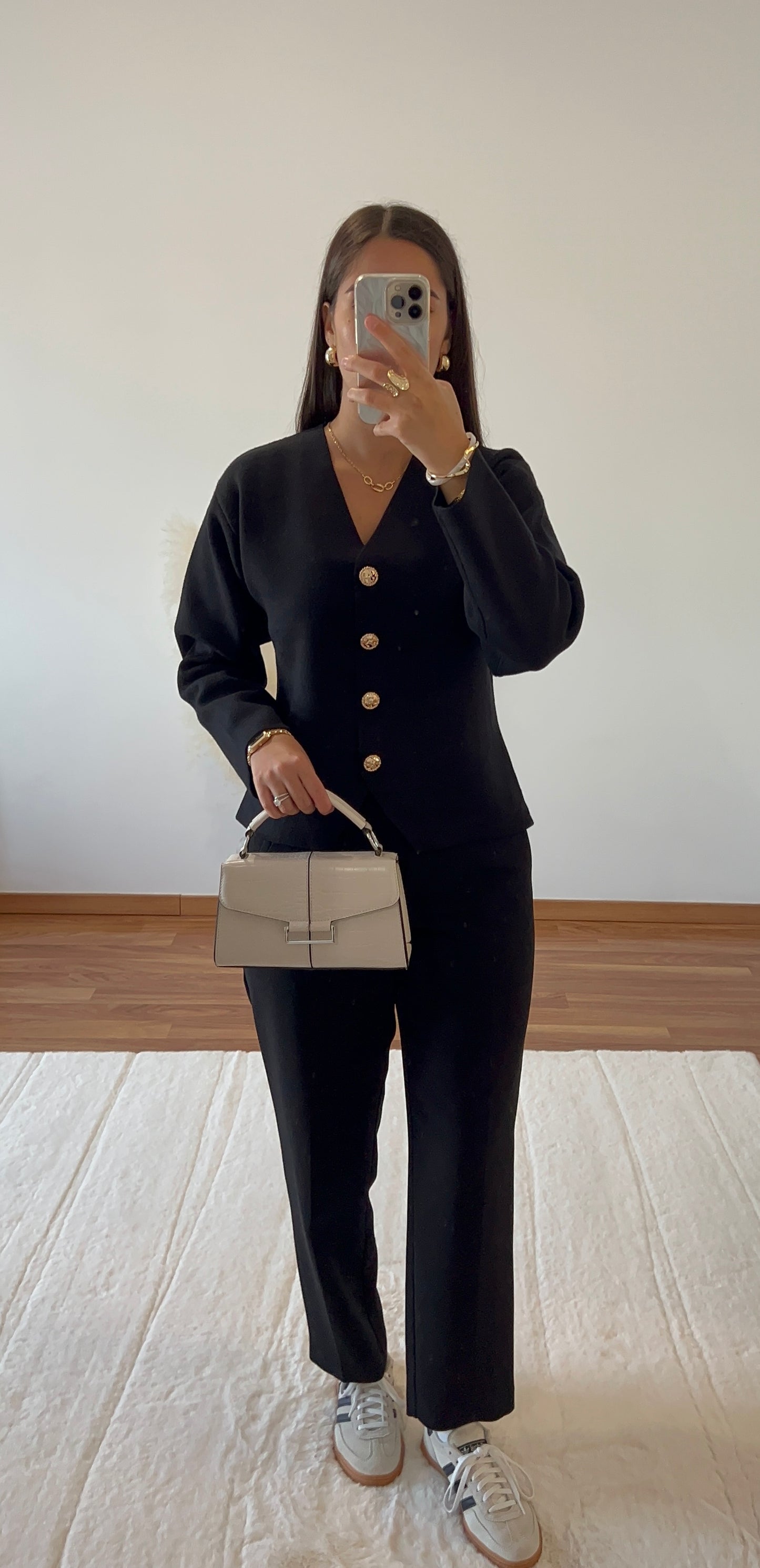 Gilet or - Noir